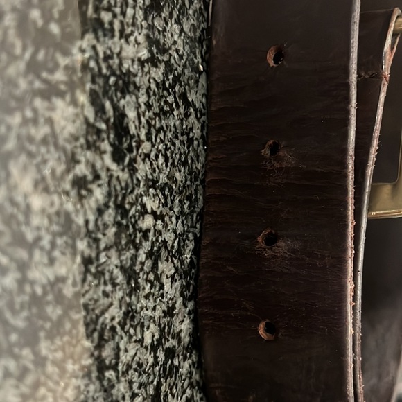 Linea Pelle embroidered leather love bird belt size LARGE - Picture 10 of 13